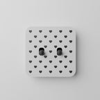 Switches Pattern Hearts Double