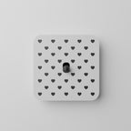 Switches Pattern Hearts Single