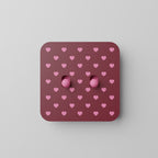 Switches Pattern Hearts Double